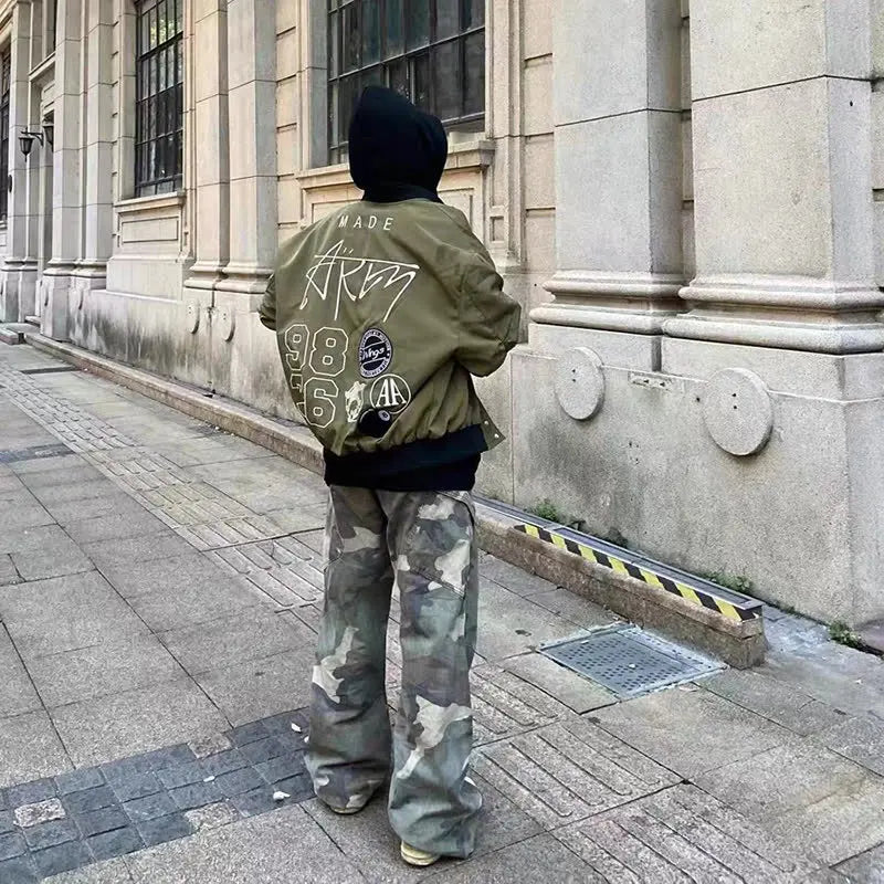 High-waisted wide-leg utility cargo pants – Summer clothing for women