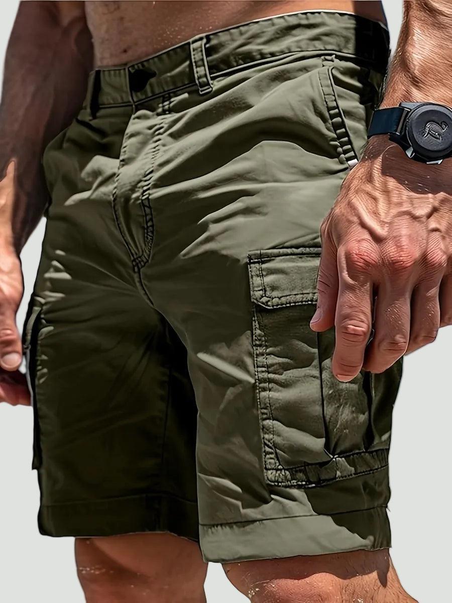 Yvonne | Breathable cargo shorts with relaxed fit and six pockets