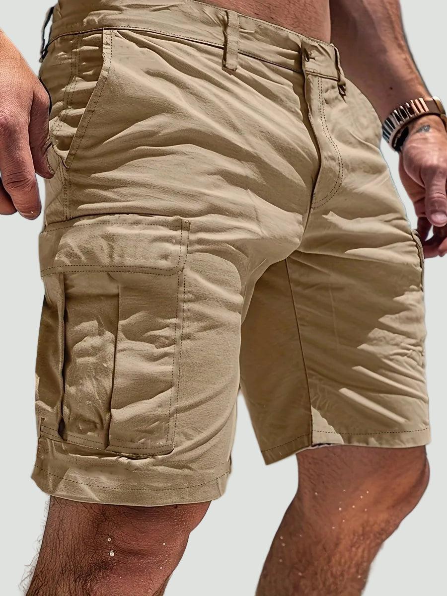 Yvonne | Breathable cargo shorts with relaxed fit and six pockets