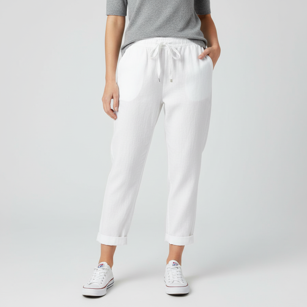 Yvonne | Breathable linen trousers