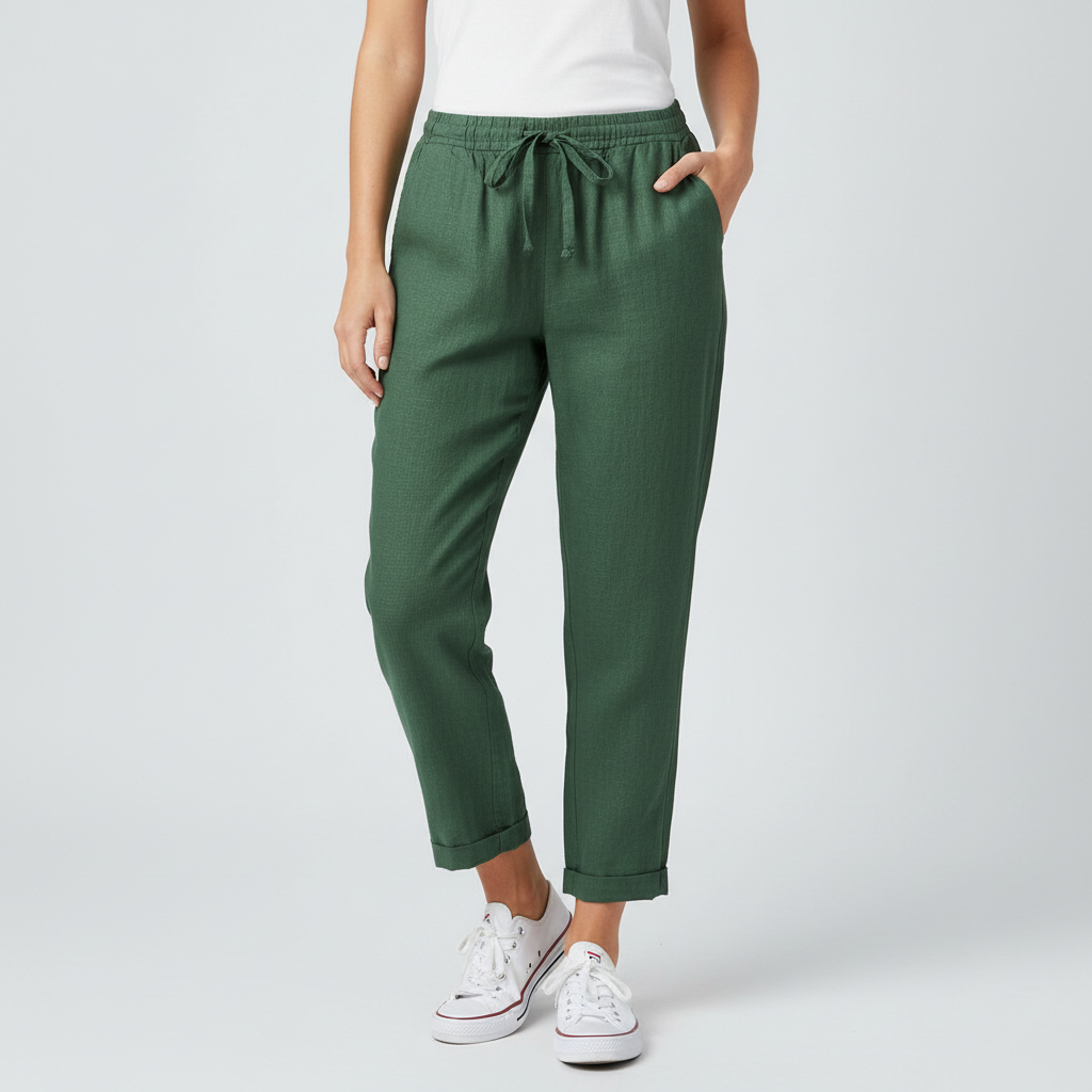 Yvonne | Breathable linen trousers