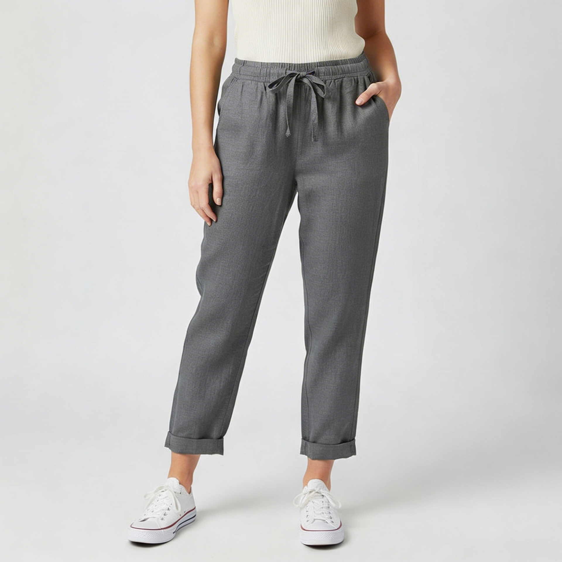 Yvonne | Breathable linen trousers
