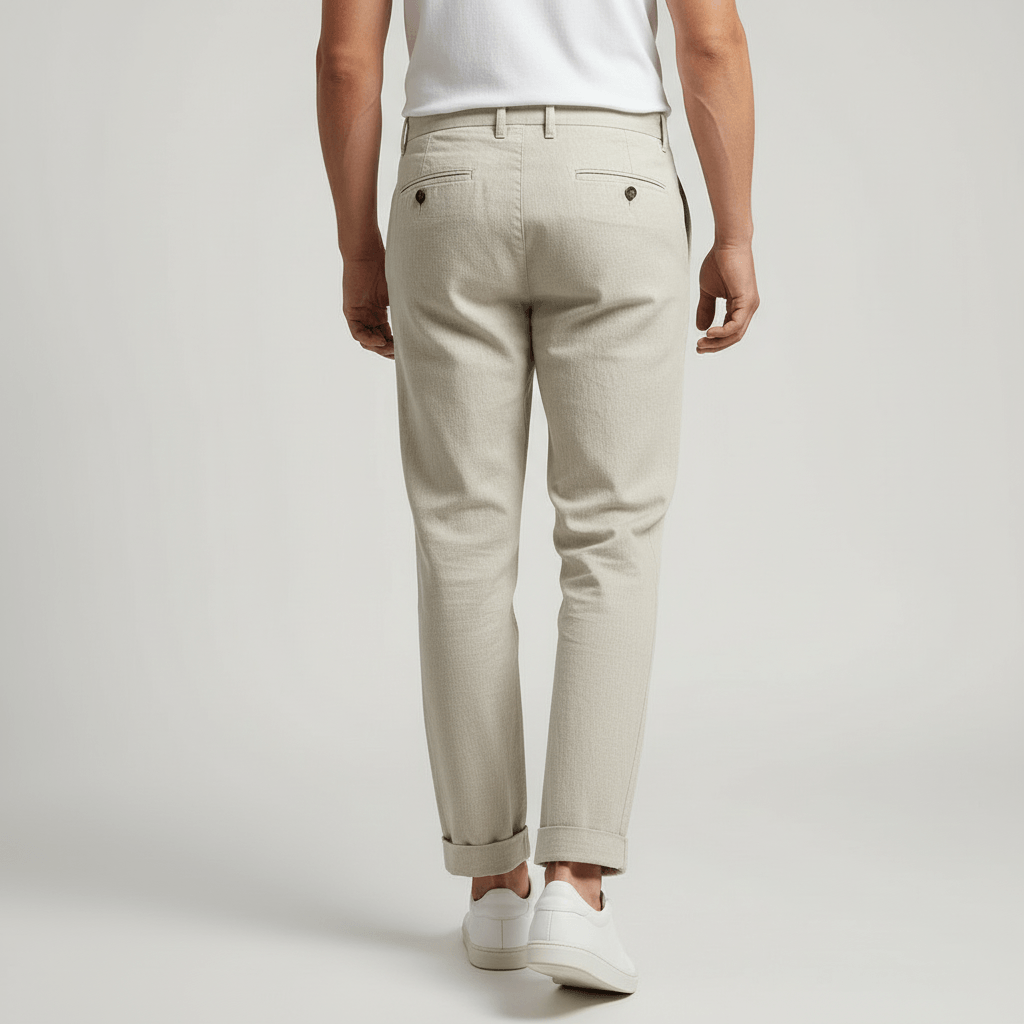 Yvonne | Breathable linen trousers with pockets