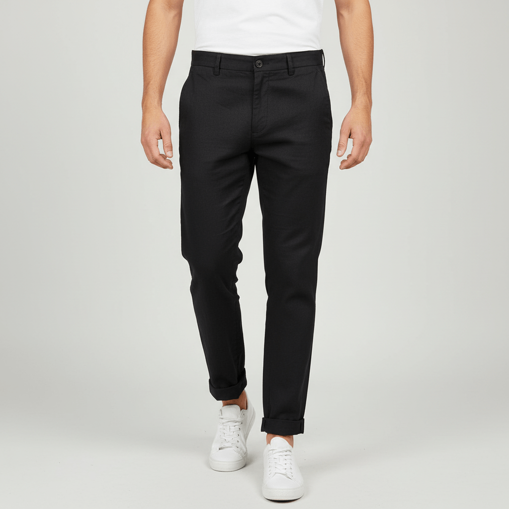 Yvonne | Breathable linen trousers with pockets