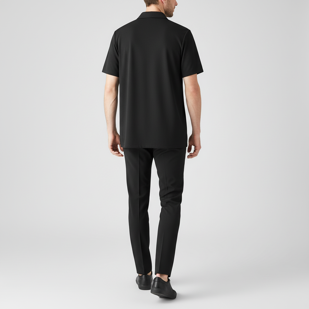 Yvonne | Breathable polo and pants two-piece set