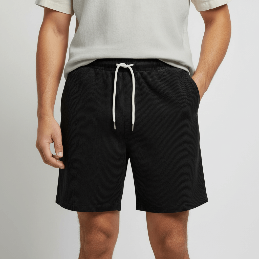 Yvonne | Breathable swim shorts with elastic waistband