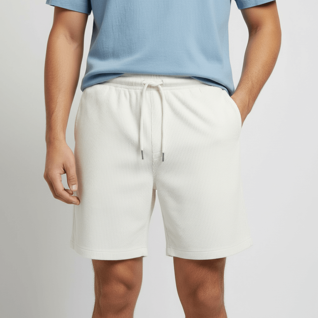 Yvonne | Breathable swim shorts with elastic waistband