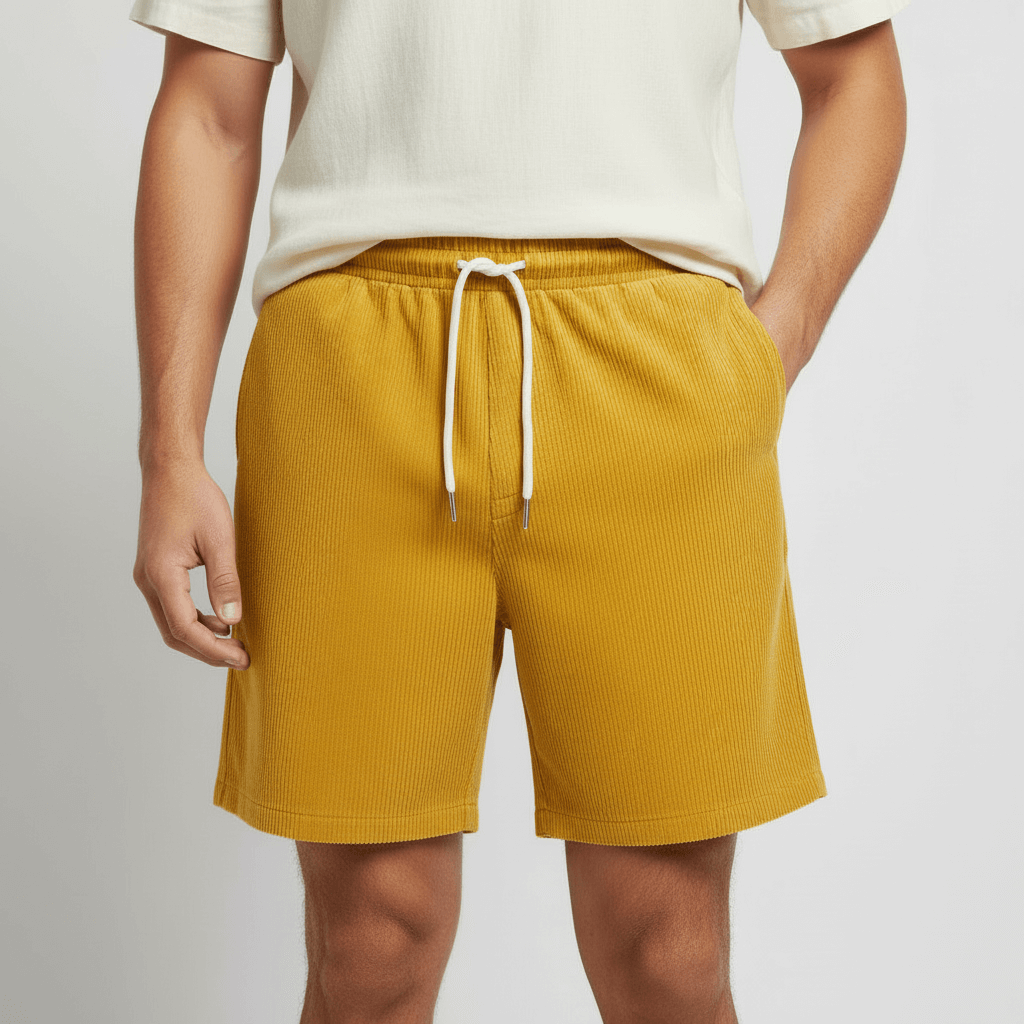 Yvonne | Breathable swim shorts with elastic waistband