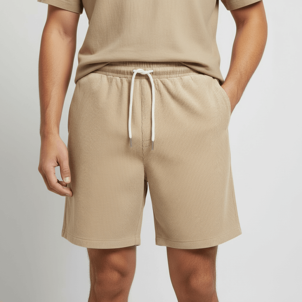 Yvonne | Breathable swim shorts with elastic waistband