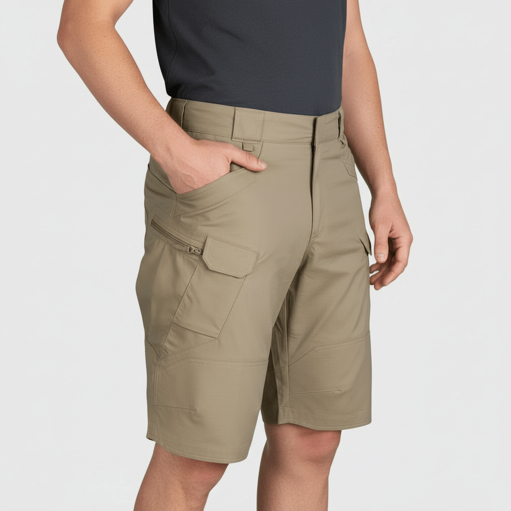 Yvonne | Breathable tactical cargo shorts with multifunctional pockets