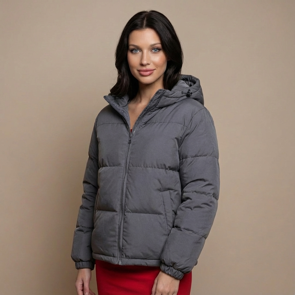 Yvonne | Comfortable Puffer Jacket with Hood