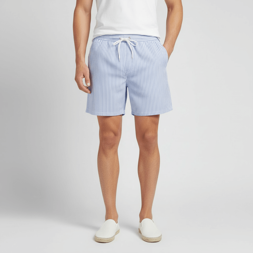 Yvonne | Elastic Waist Swim Shorts