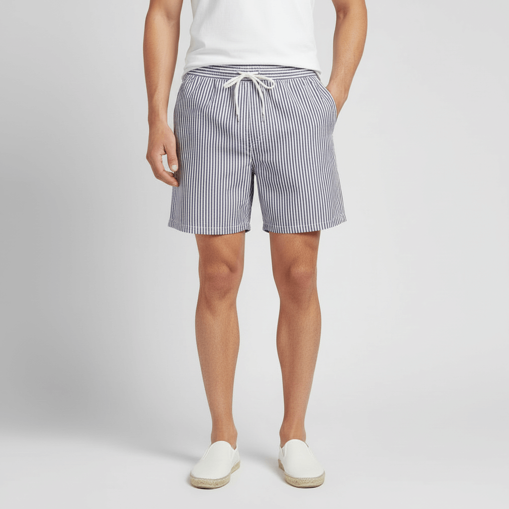 Yvonne | Elastic Waist Swim Shorts