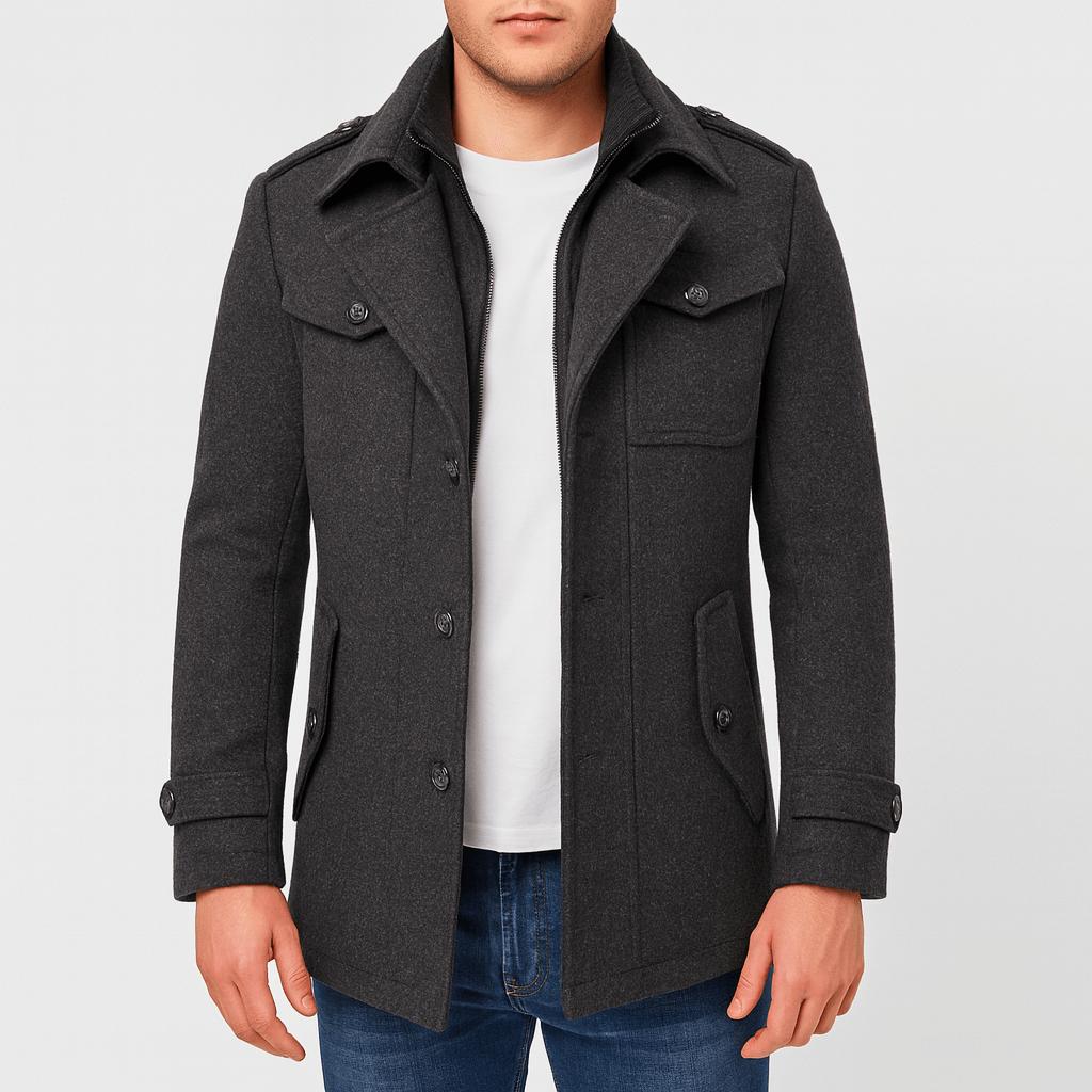 Yvonne | Elegant winter woolen coat