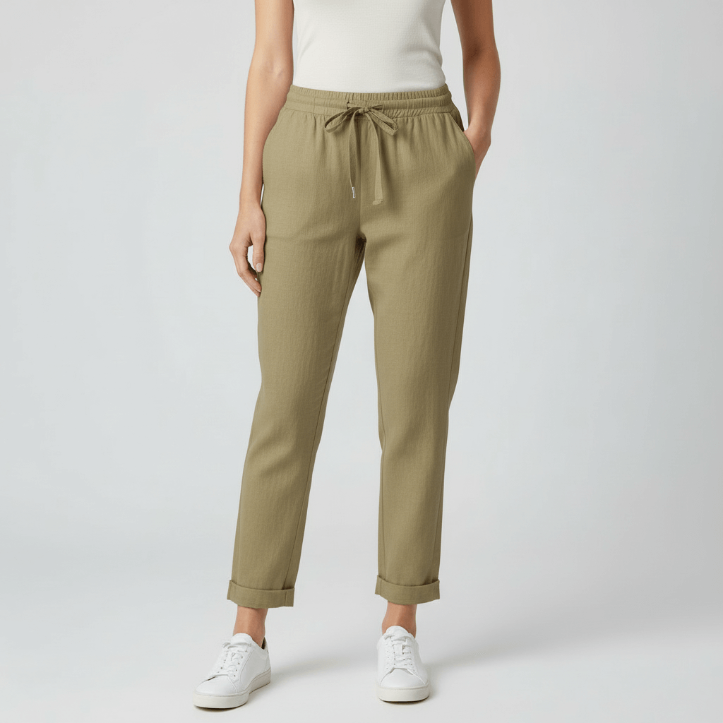Yvonne | High-waisted loose trousers