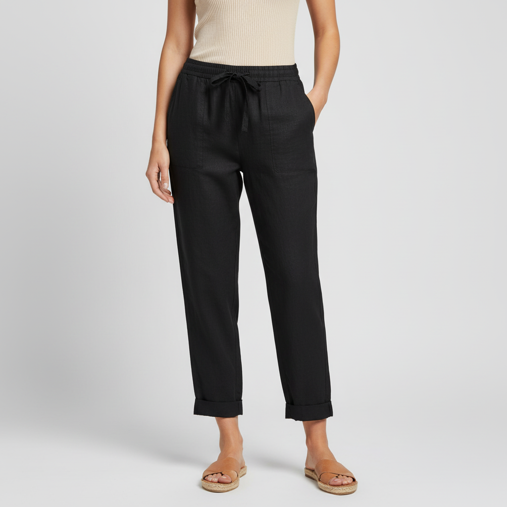 Yvonne | Lightweight breathable linen trousers