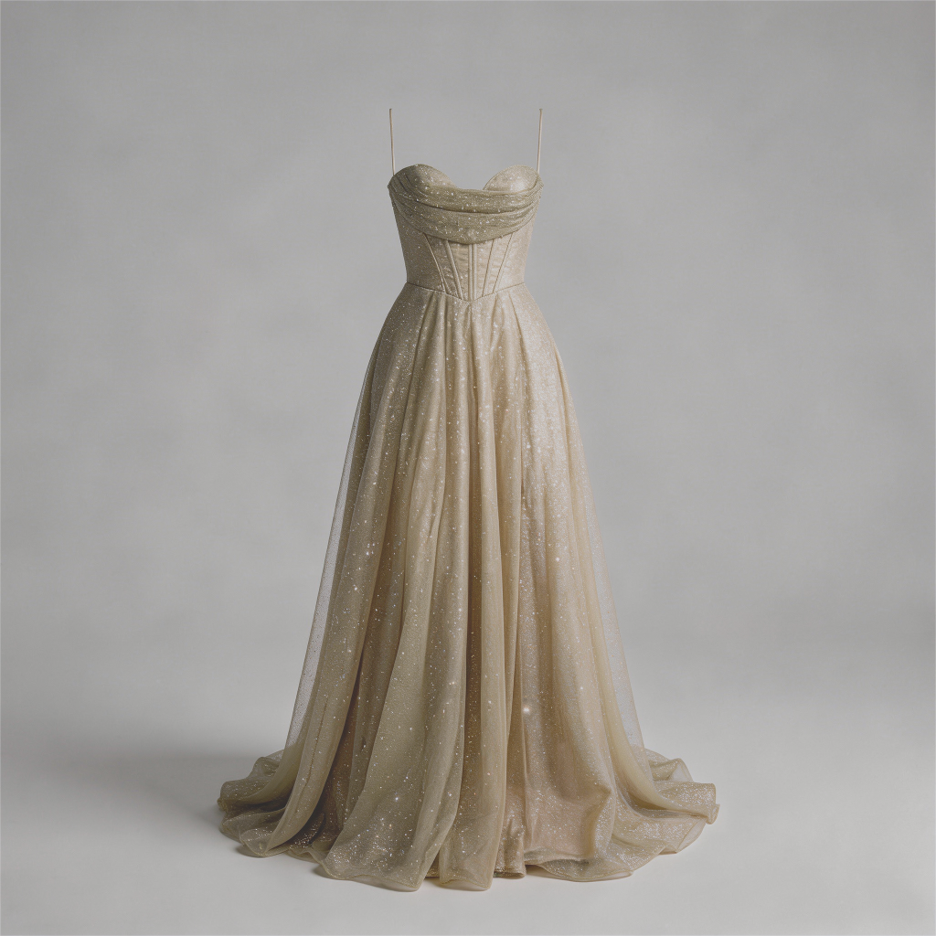 Yvonne | Satin maxi dress with open back
