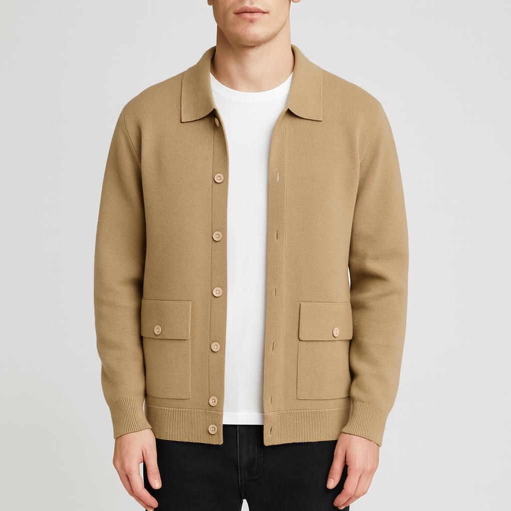 Yvonne | Soft plush cashmere lapel jacket