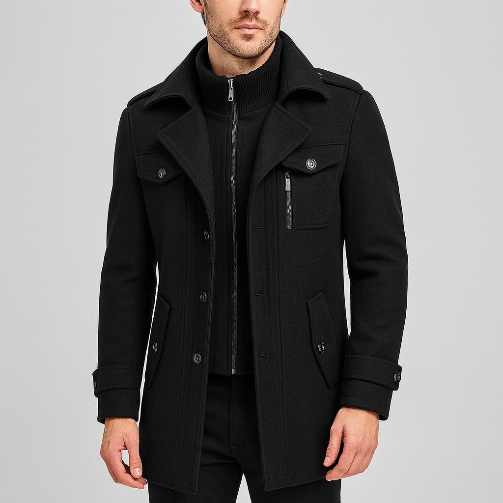 Yvonne | Stylish winter trench coat with lightweight fit