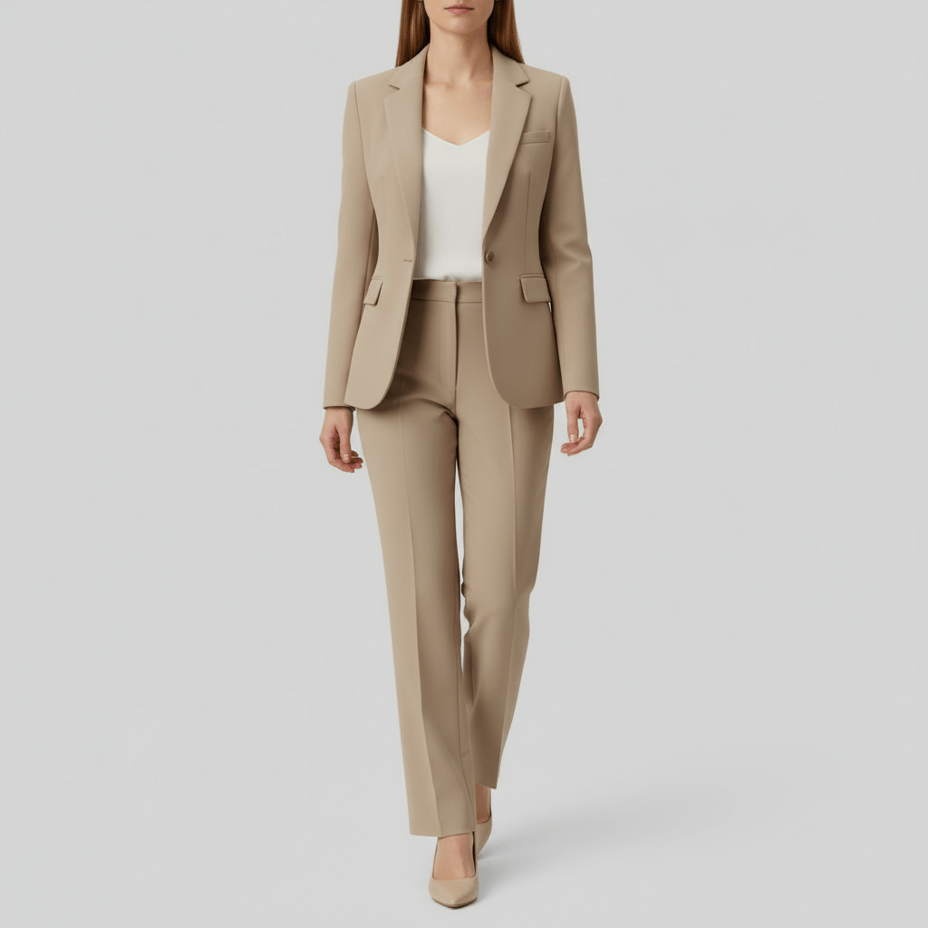 Yvonne | Tailored blazer and trousers suit set
