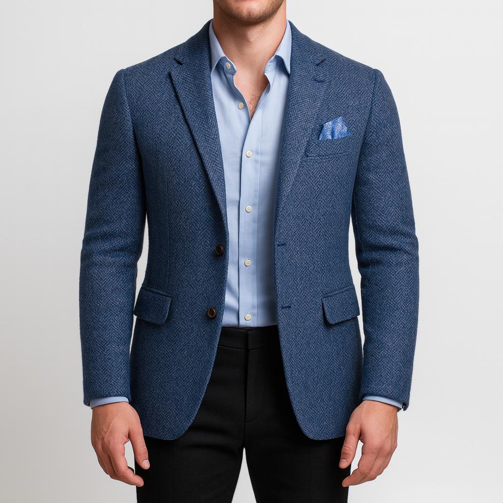 Yvonne | Tailored fit wool blend blazer