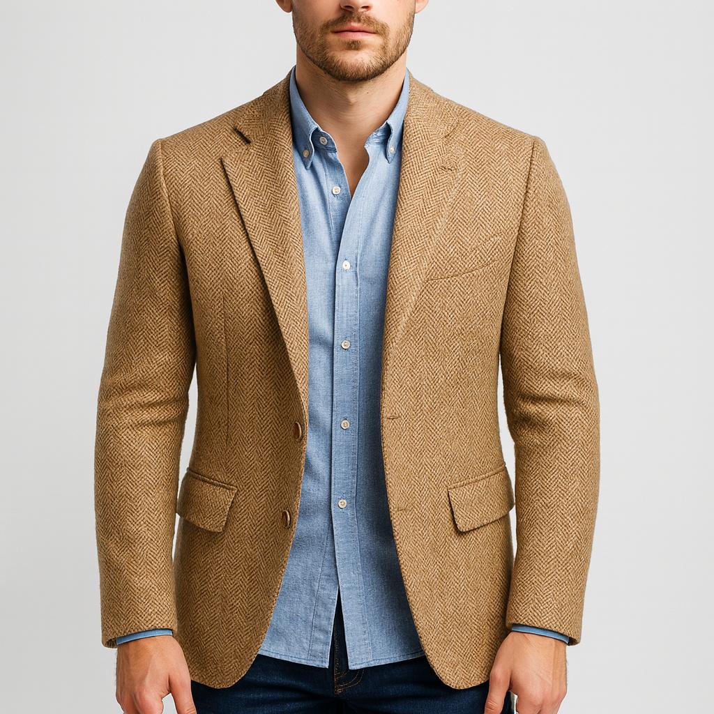 Yvonne | Tailored fit wool blend blazer