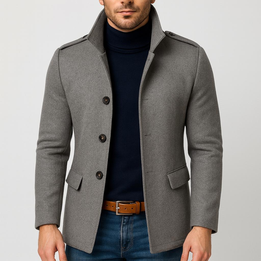 Yvonne | Tailored fit woolen coat