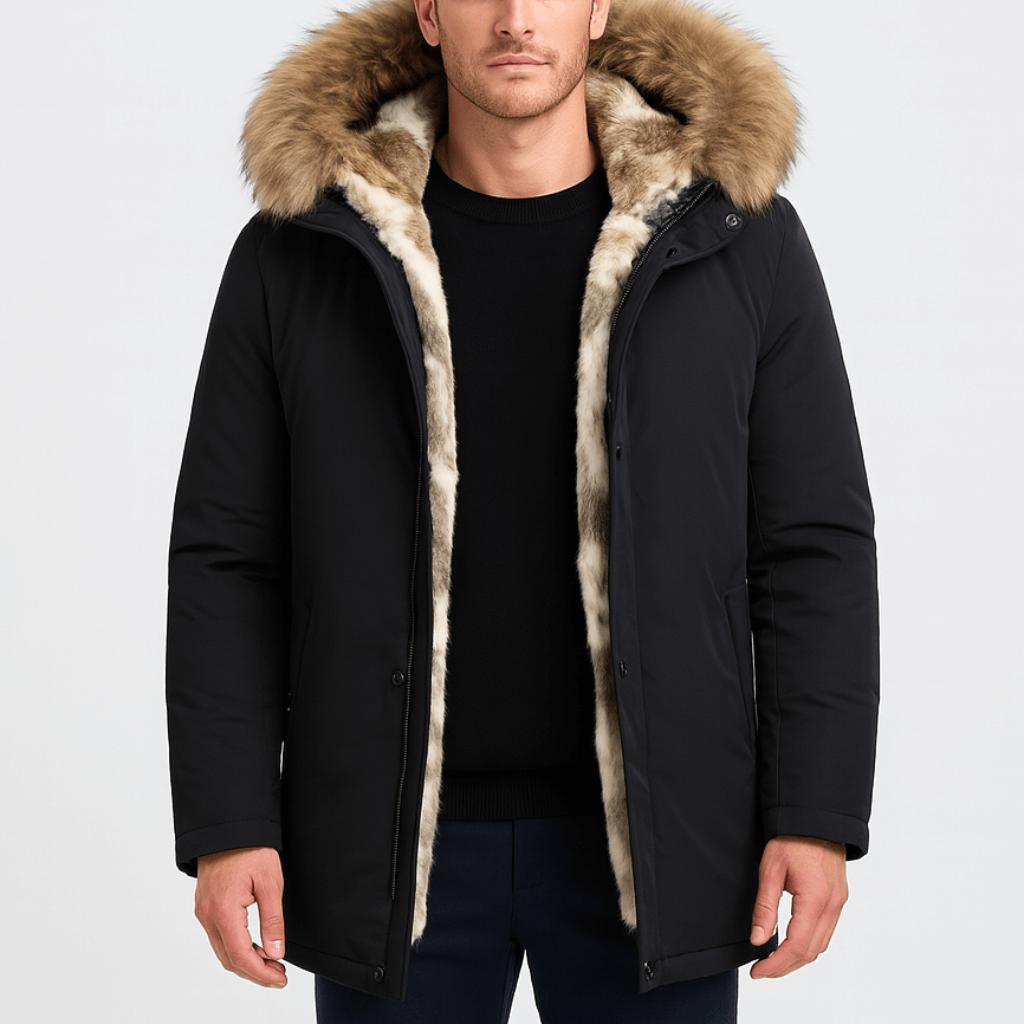 Yvonne | Thermal puffer jacket with removable hood