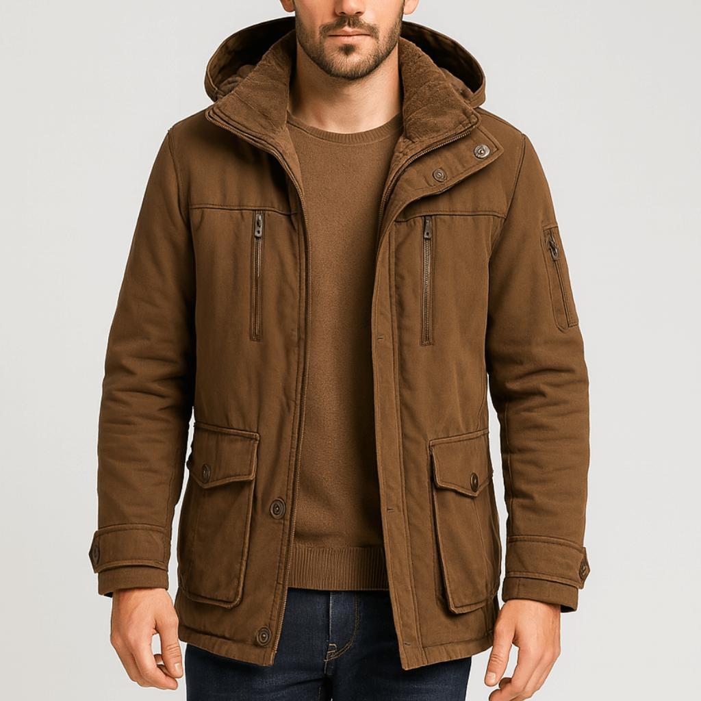 Yvonne | Urban parka jacket with robust construction and sleek design