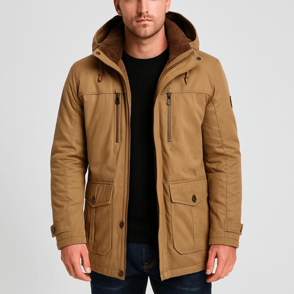 Yvonne | Urban parka jacket with robust construction and sleek design