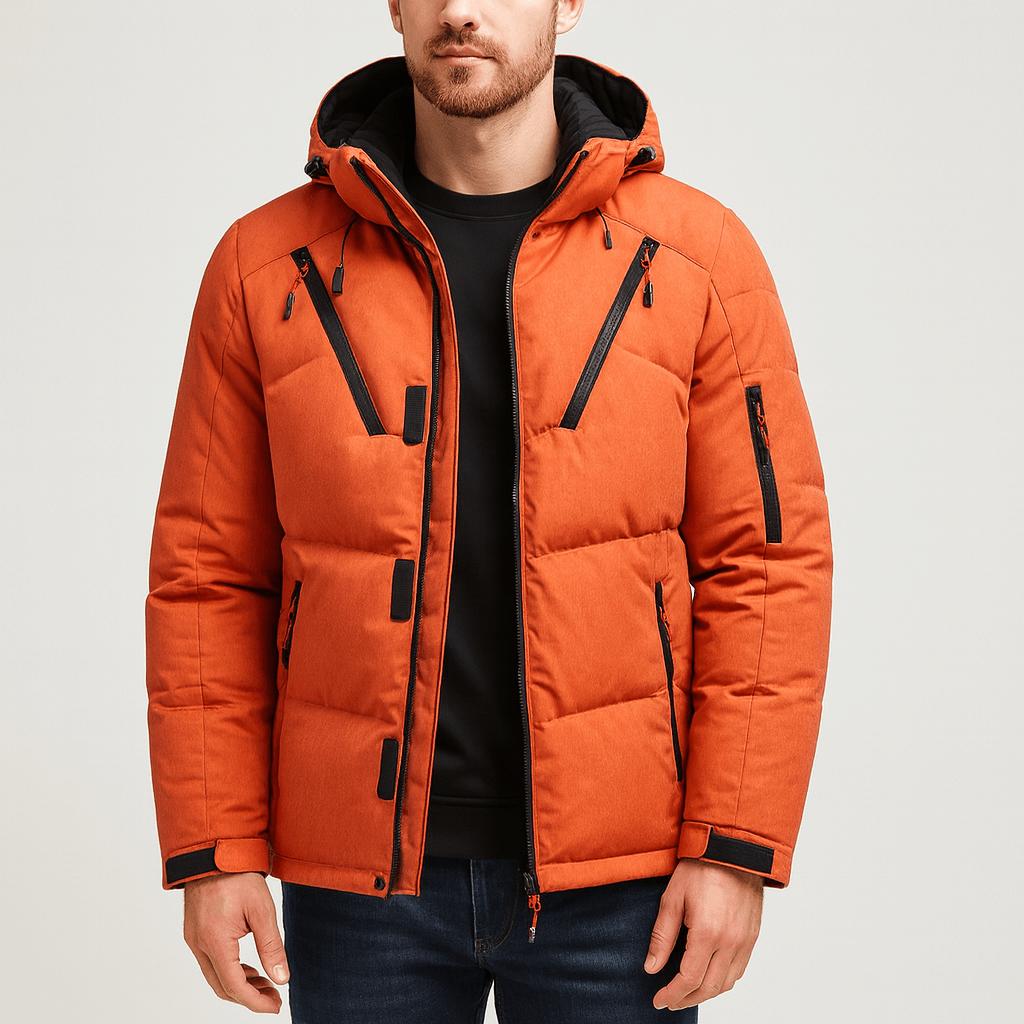 Yvonne | Warm puffer jacket with adjustable hood