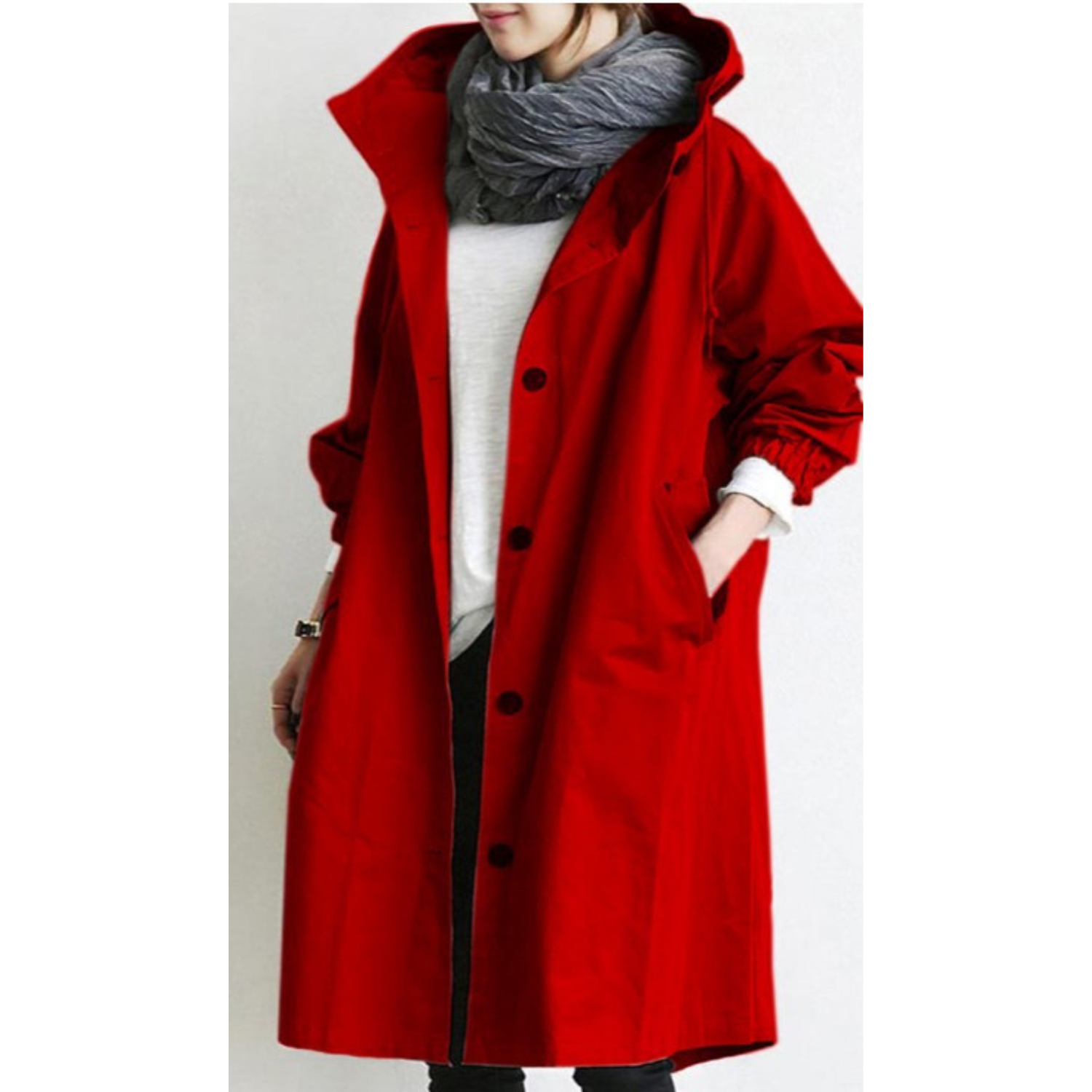 Trench-coat coupe-vent et imperméable pour femme