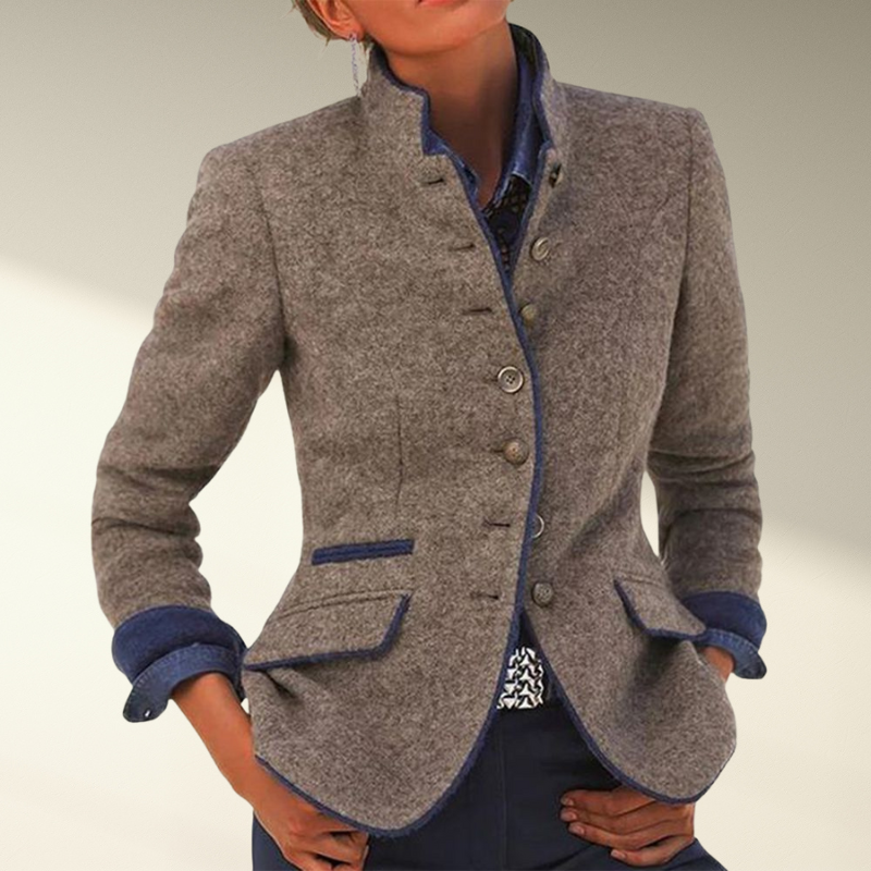 Édeline - Blazer structuré au design élégant pour une allure raffinée