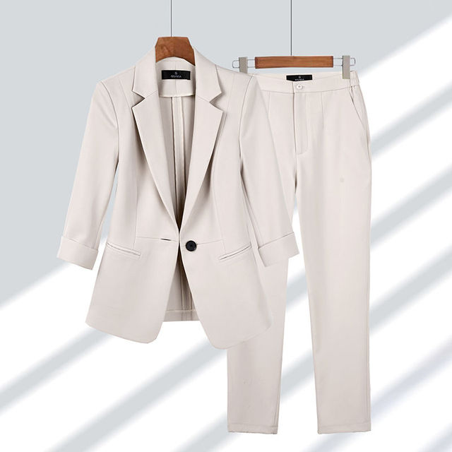 Cecelie - Ensemble blazer et pantalon pour une allure élégante et sophistiquée