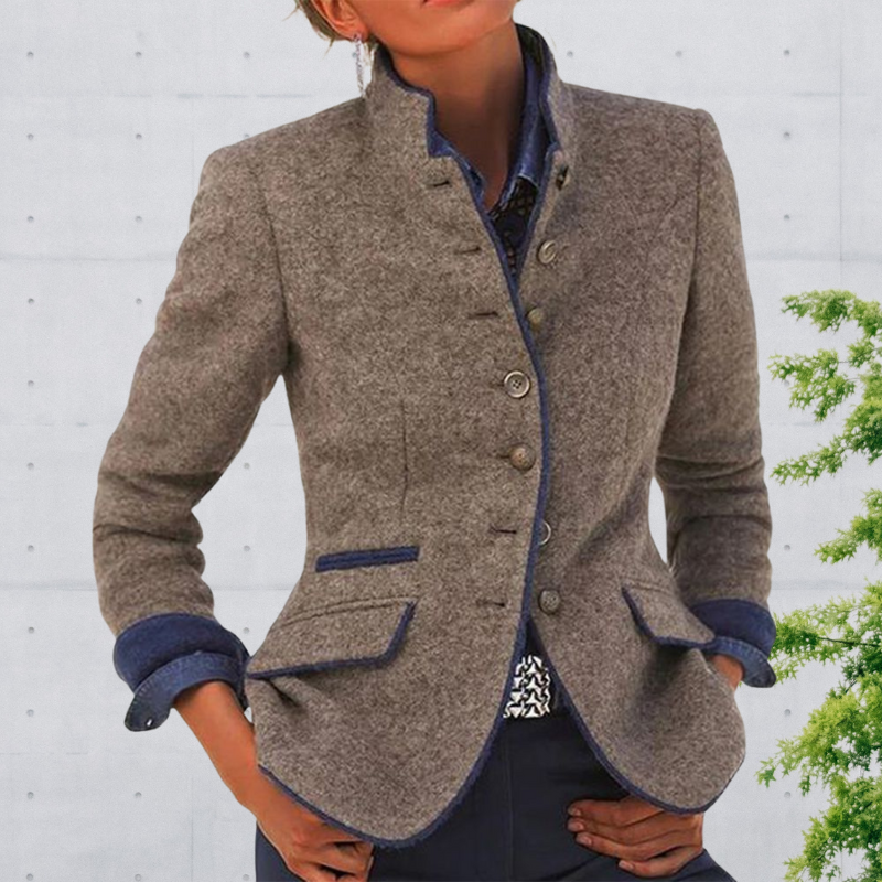 Édeline - Blazer structuré au design élégant pour une allure raffinée