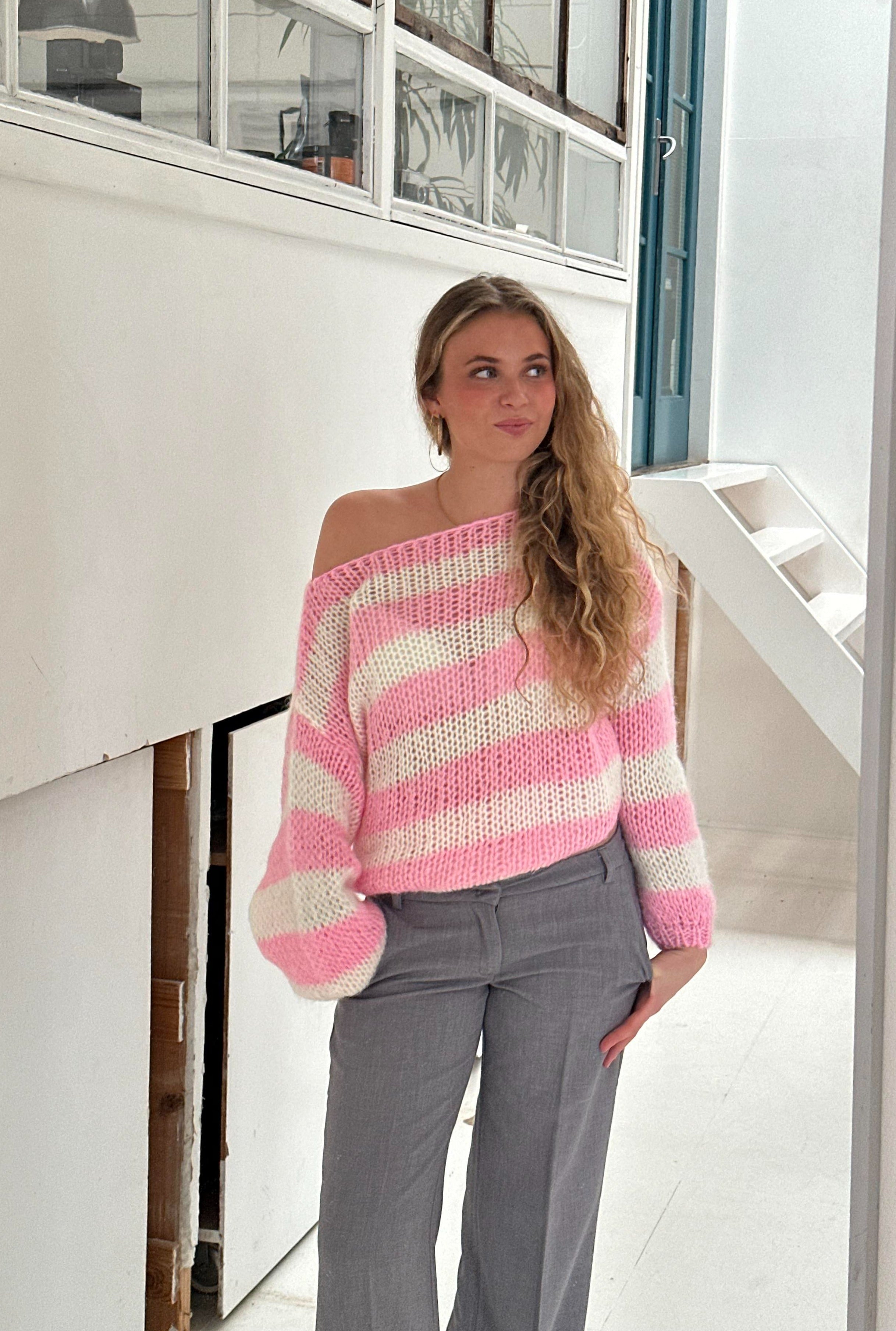 Brigitte - Pull en tricot, confortable et élégant pour une allure décontractée