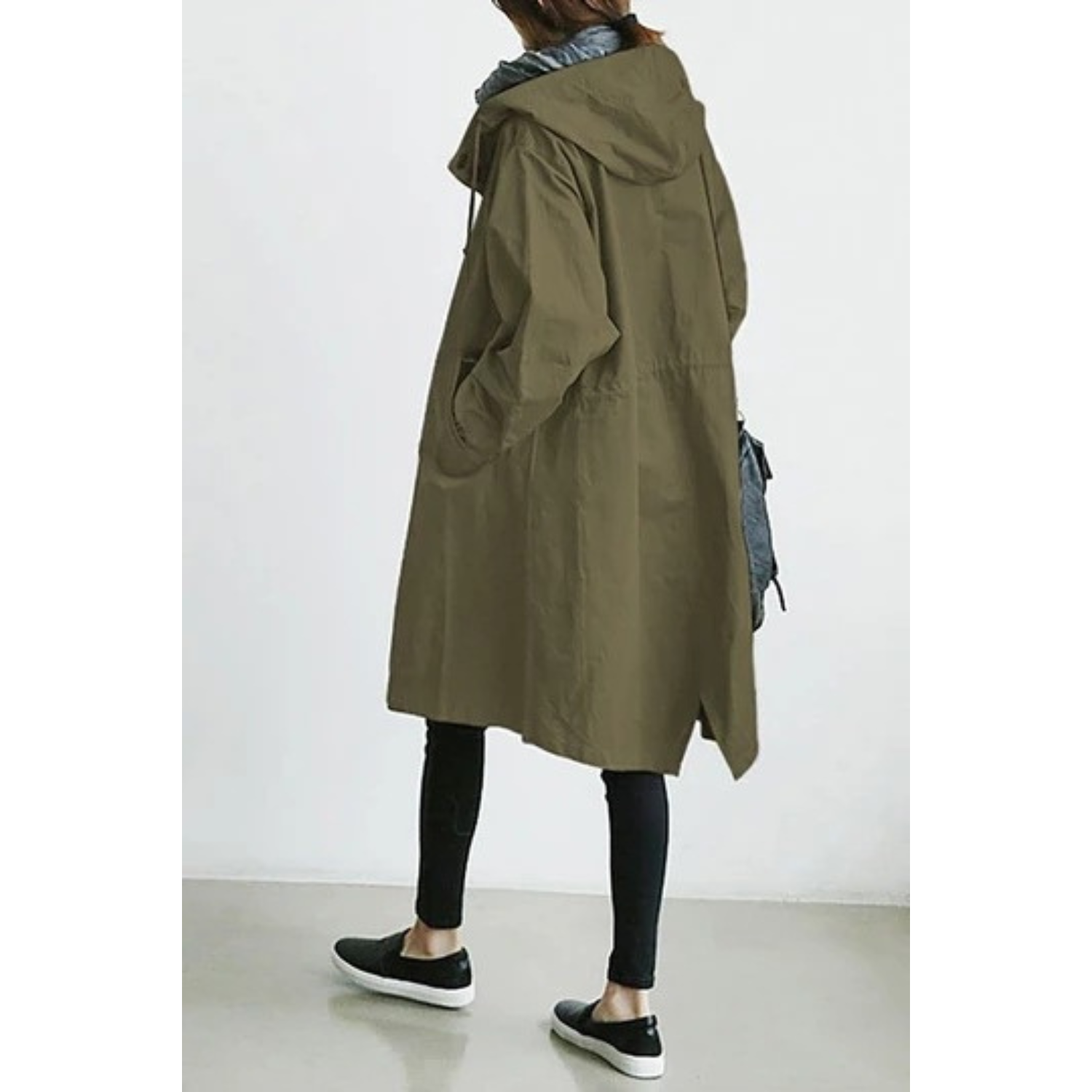 Trench-coat coupe-vent et imperméable pour femme