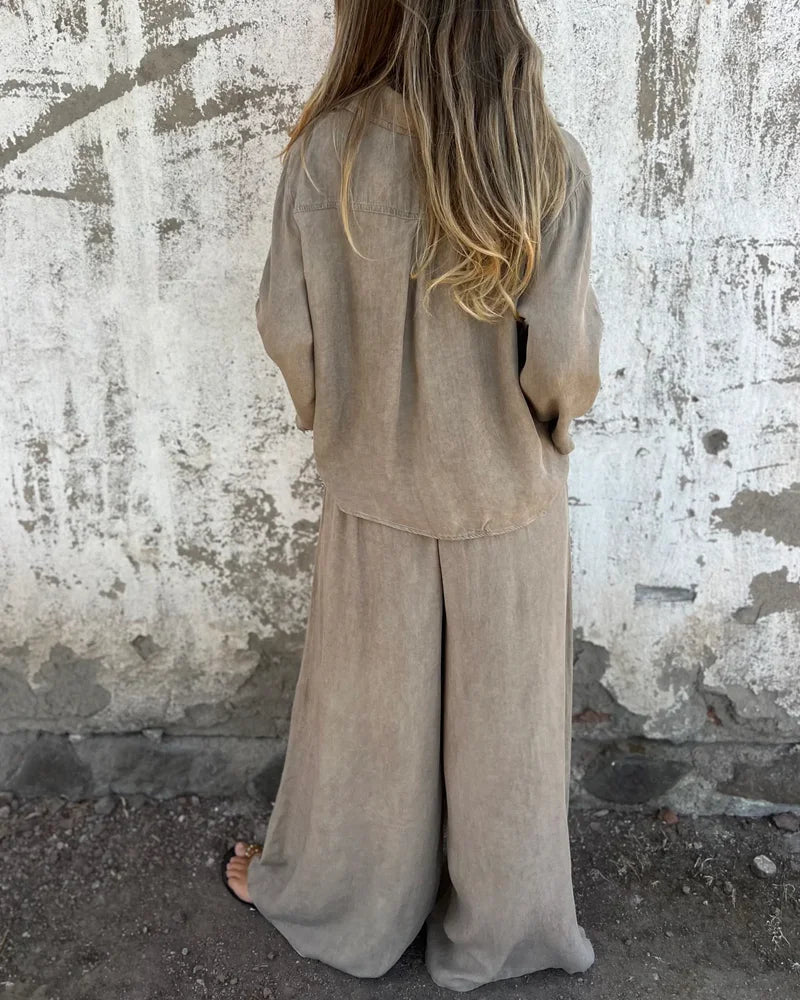 Ensemble deux pièces pour femme – Style décontracté, idéal au quotidien