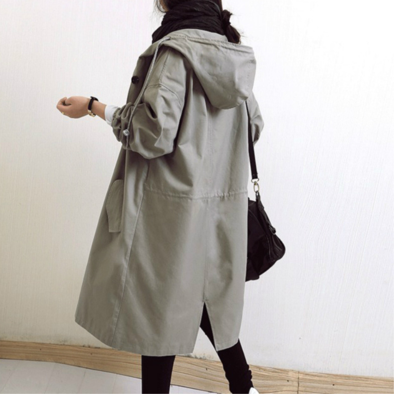 Trench-coat coupe-vent et imperméable pour femme