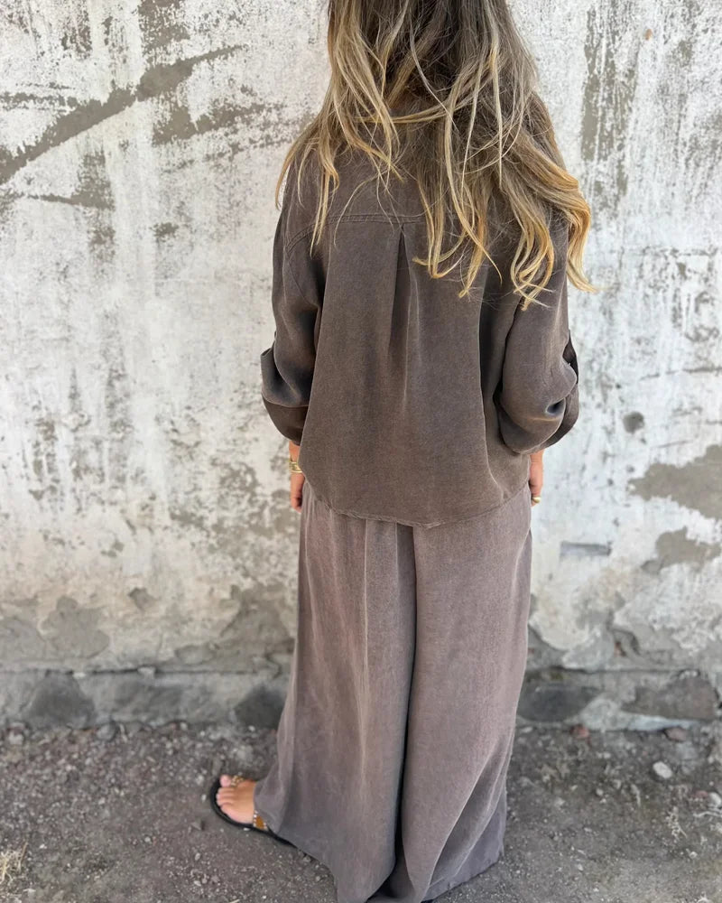 Ensemble deux pièces pour femme – Style décontracté, idéal au quotidien