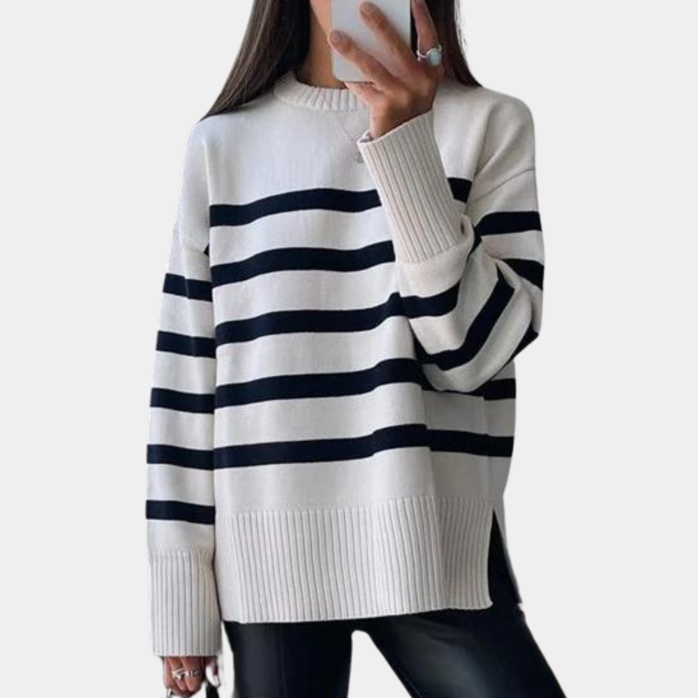 Sidonie - Élégant pull oversized pour femmes, parfait pour un look décontracté et chic