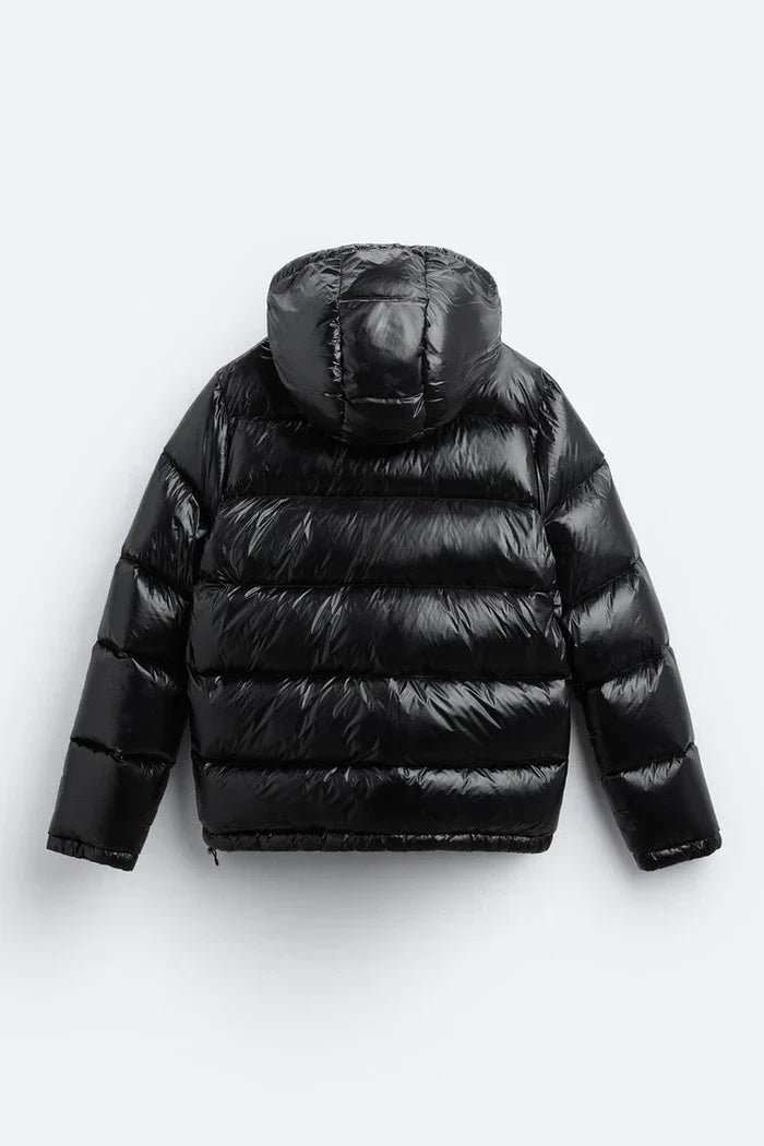 Essential | Padded black puffer jacket 0