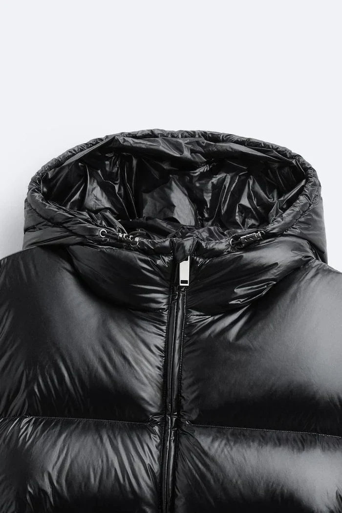 Essential | Padded black puffer jacket 2