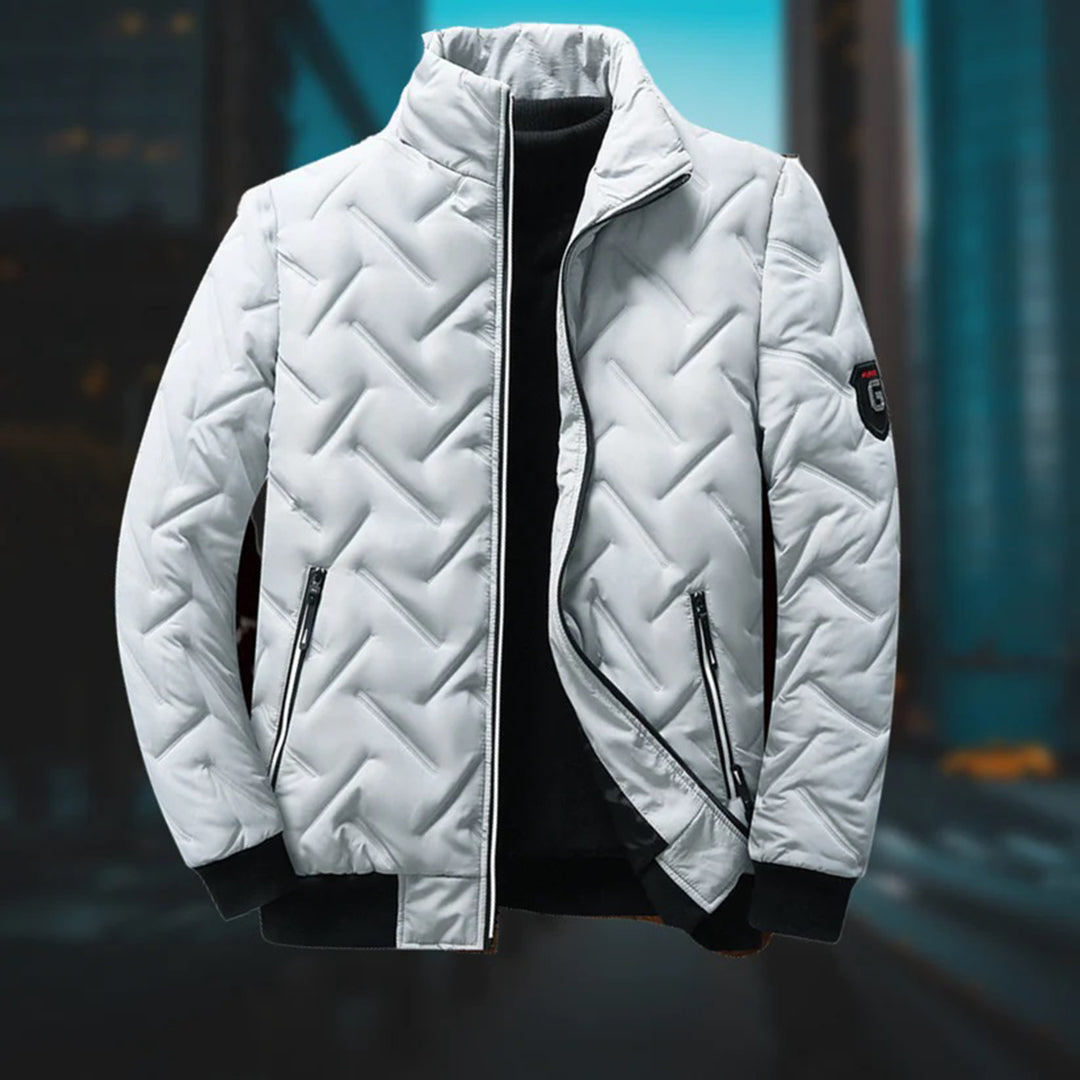 Fabio | Quilted texture casual jacket 5