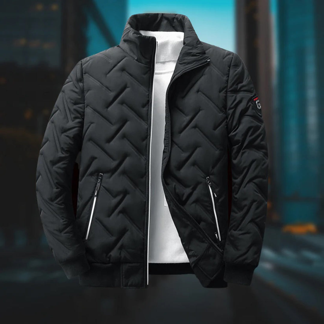 Fabio | Quilted texture casual jacket 6