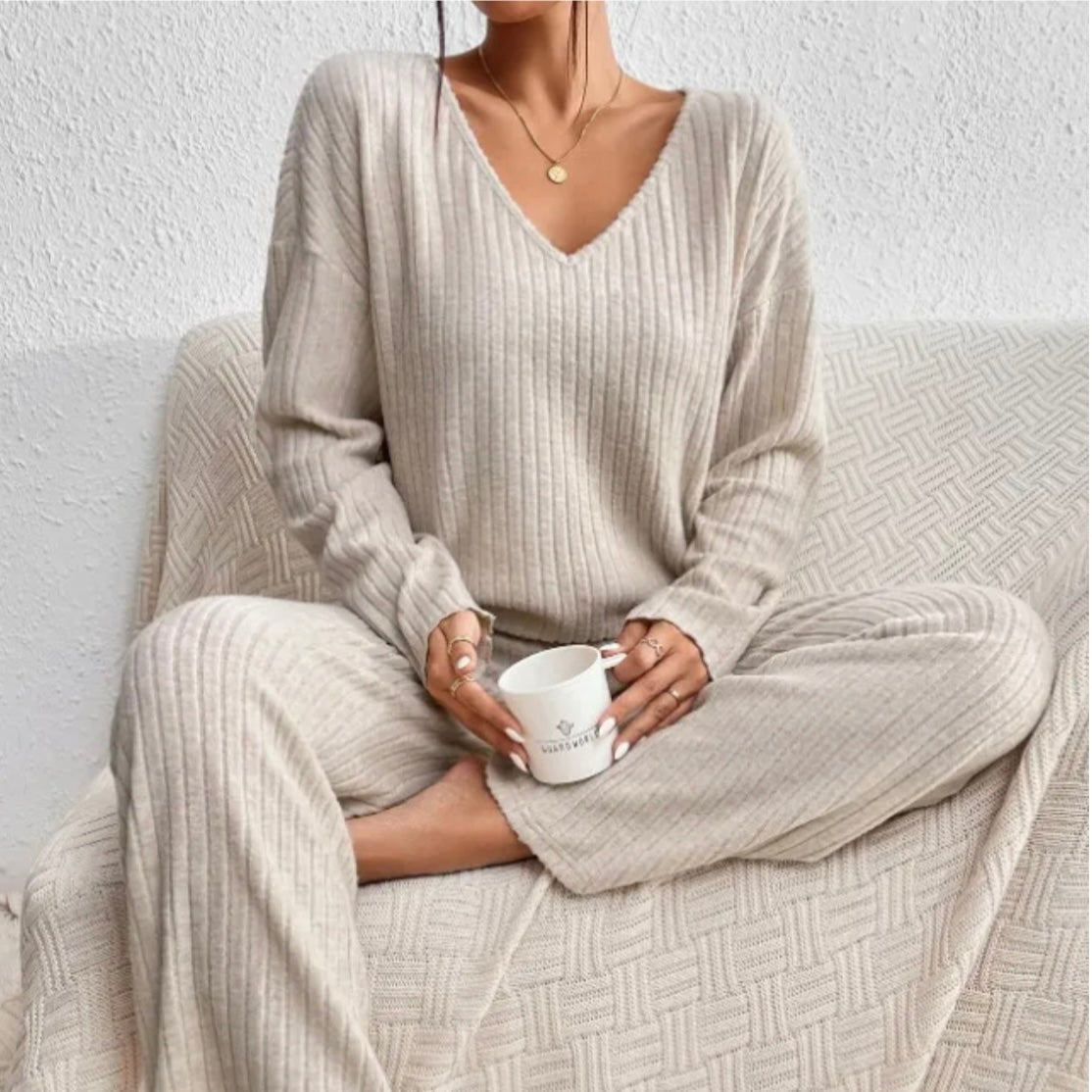 Kylie - Ensemble de loungewear en maille pour un confort élégant