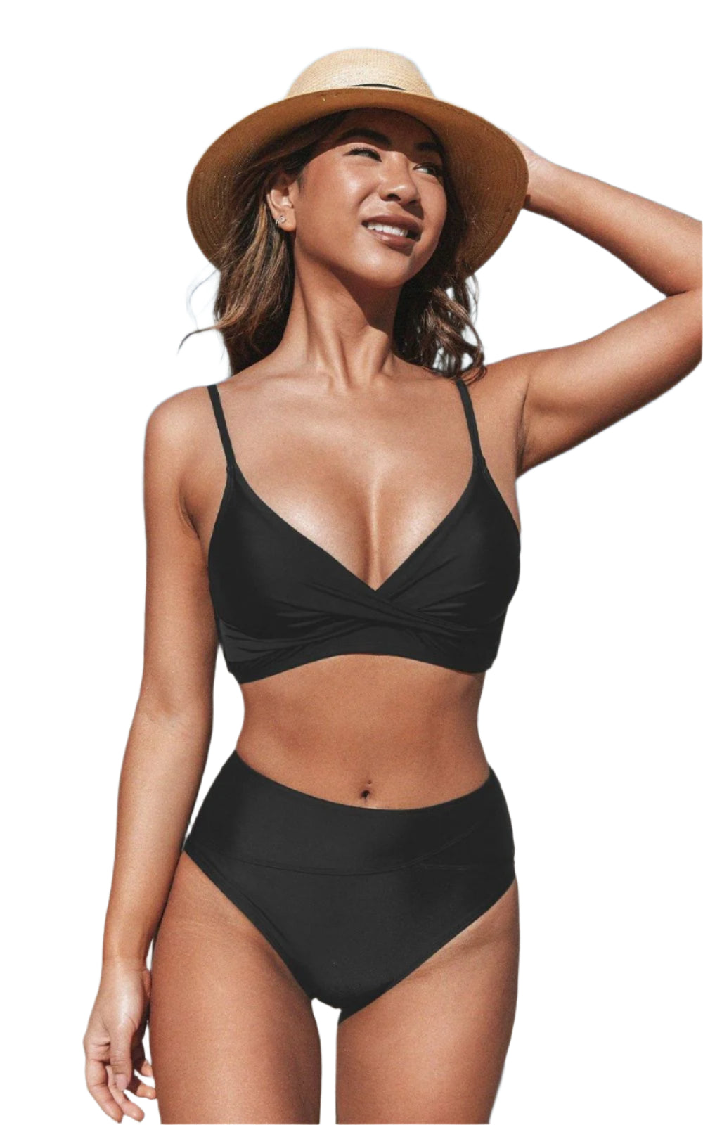 Ensemble Bikini Taille Haute Femme – Maillot Deux Pièces Confort