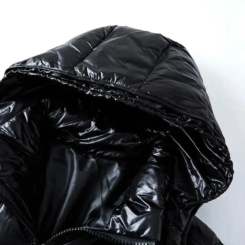 Military | Padded down jacket with hood 4