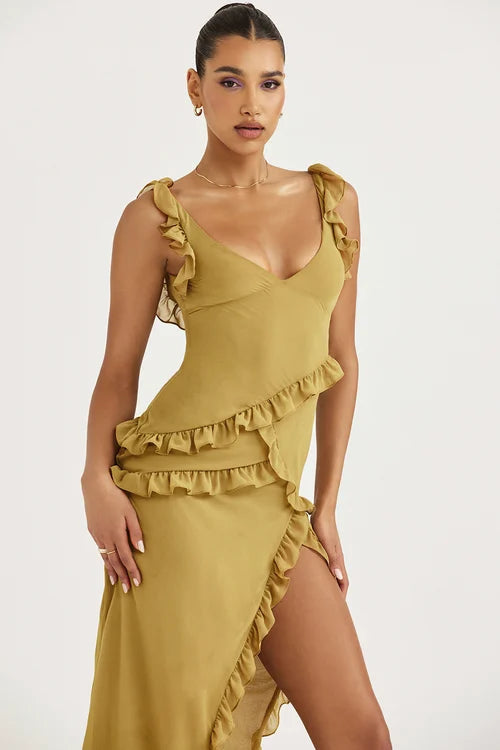 Robe longue élégante Céline pour femme