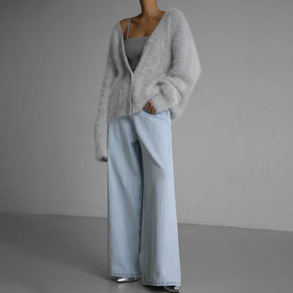 Corinne - Cardigan confortable, parfait pour une tenue cosy et élégante